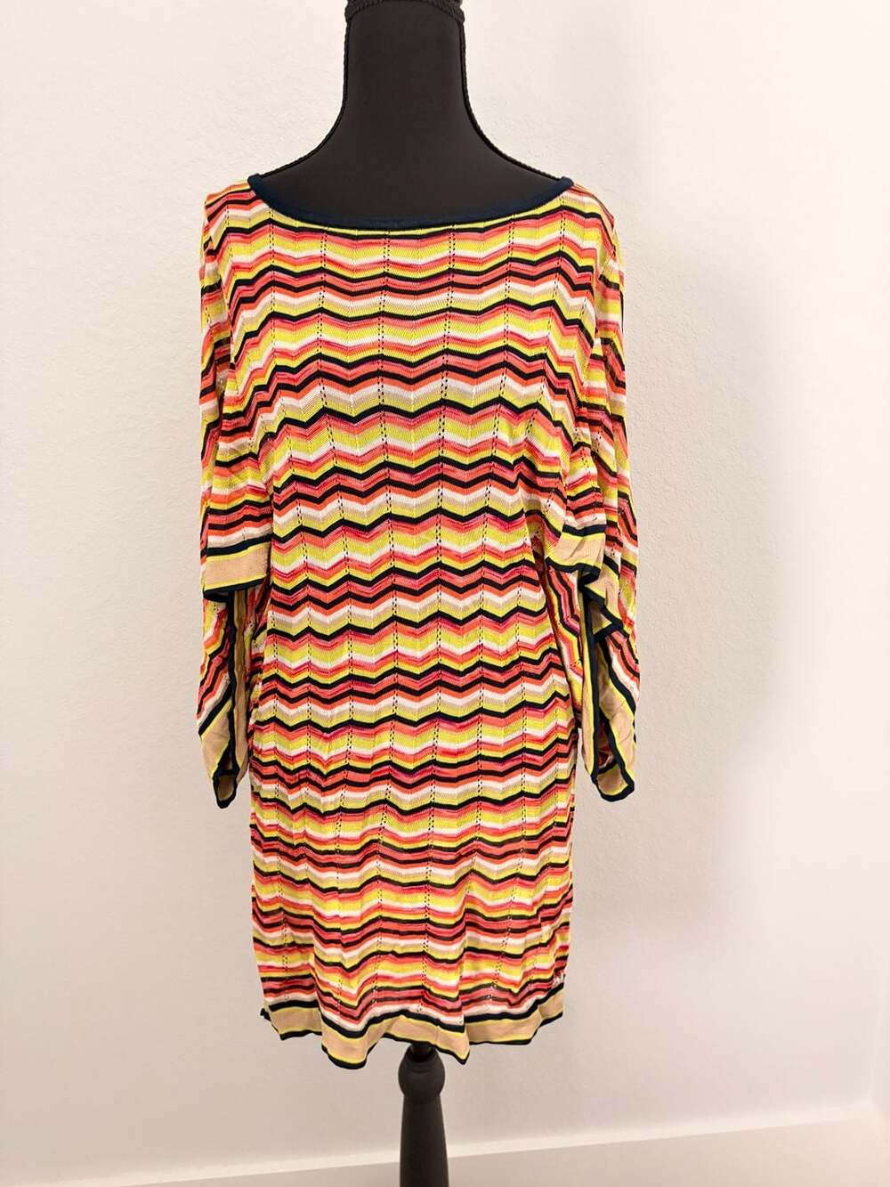 Trina Turk Chevron Knit Dress